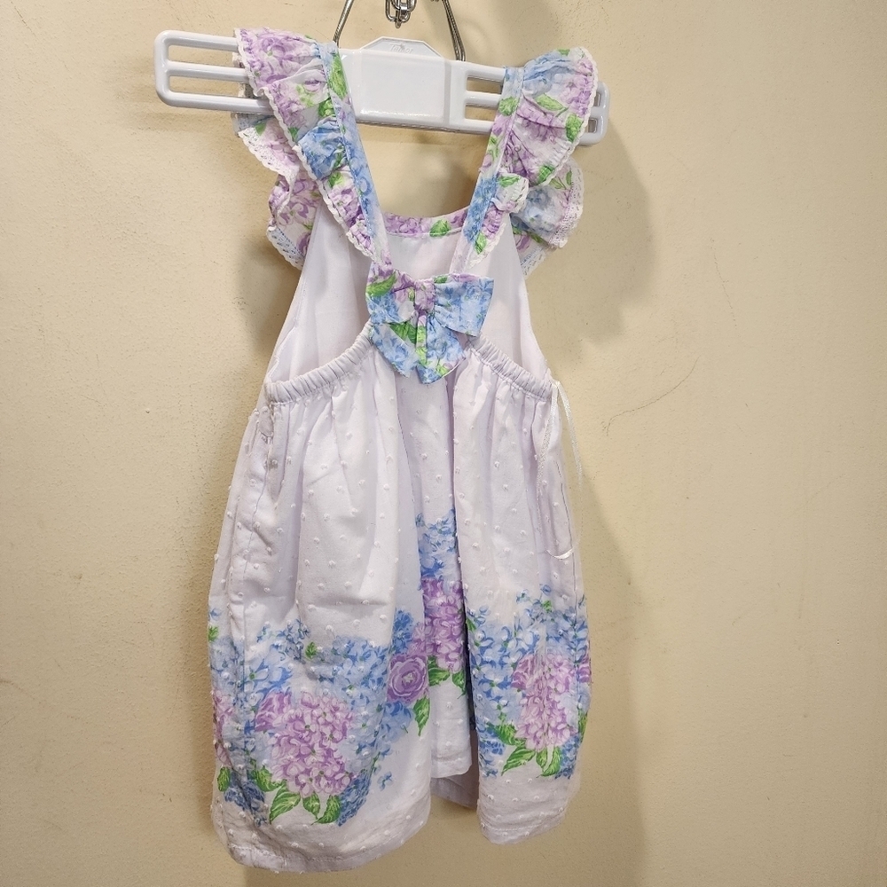 Tommy Bahama Girls 100% Cotton Floral Dress size 5 - Picture 7 of 11